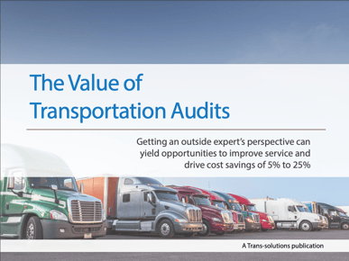 The Value of Transportation Audits